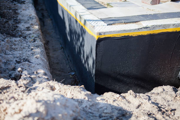 SJ Waterproofing Pros completing home waterproofing near Hempstead, NY